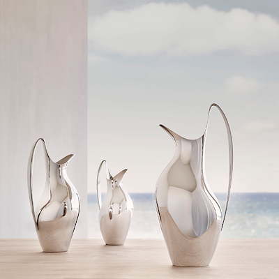 Georg Jensen Henning Koppel kande stål 0,75 liter