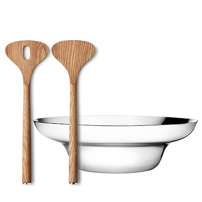 Georg Jensen Alfredo salatskål og salatbestik