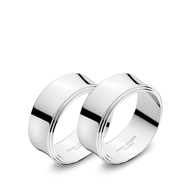 Georg Jensen Pyramide servietringe 2 stk.