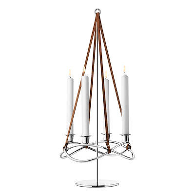 Georg Jensen forlænger blank til Season lysestage