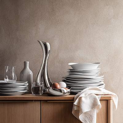 Georg Jensen Cobra kande 1,2 liter blankt stål