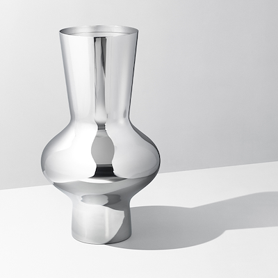 Georg Jensen Alfredo vase stor stål