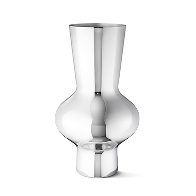 Georg Jensen Alfredo vase stor stål