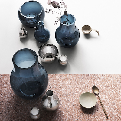 Georg Jensen Cafu fyrfadsstager 2 stk.