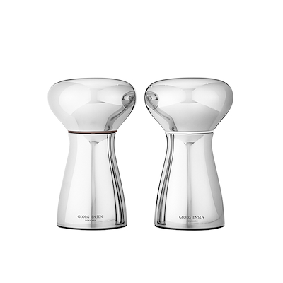 Georg Jensen Alfredo salt- og peberkværnsæt lille