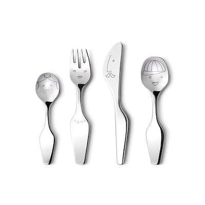 Georg Jensen Elephant børnesæt 5 dele