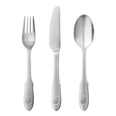 Georg Jensen Elephant bestik til børn 3 dele