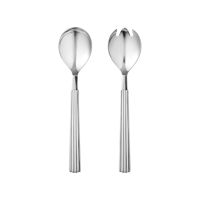 Georg Jensen Bernadotte salatbestik blankt stål