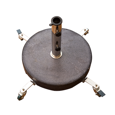 Hjulsæt til parasolfod 100 kg