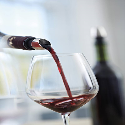 Nuance Wine Finer Deluxe vinilter og skænkeprop sort