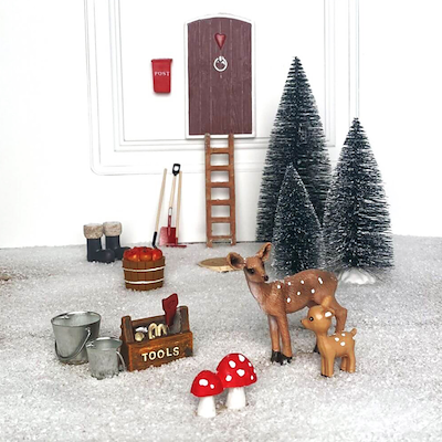 Det Gamle Apotek spand til nisser 2 stk