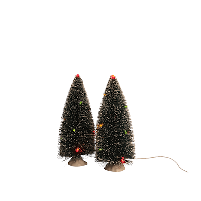 Det Gamle Apotek juletræ med LED H 15 cm