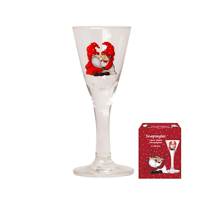 Det Gamle Apotek Nis Family snapseglas 2/boks 25 ml