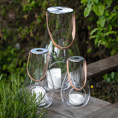 Holmegaard Design With Light Lanterne Klar 16,5 cm