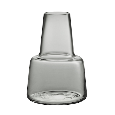 Holmegaard Flora vase smoke 24 cm