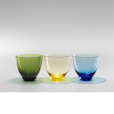 Holmegaard Flow vandglas klar 35 cl