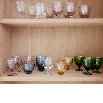 Holmegaard Flow vandglas klar 35 cl