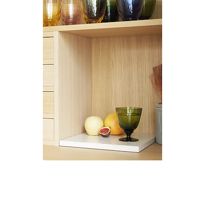 Holmegaard Flow vandglas olivengrøn 35 cl