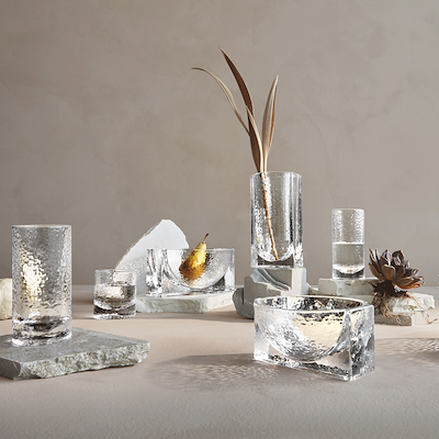 Holmegaard Forma vase klar