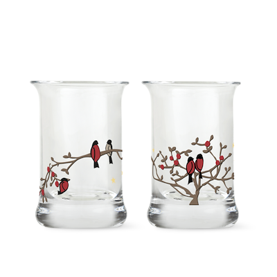 Holmegaard juledramglas 2021 3cl 2stk