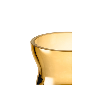 Holmegaard Calabas fyrfadsstage amber