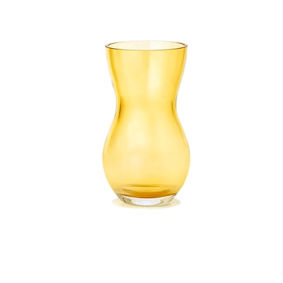 Holmegaard Calabas vase amber 16 cm