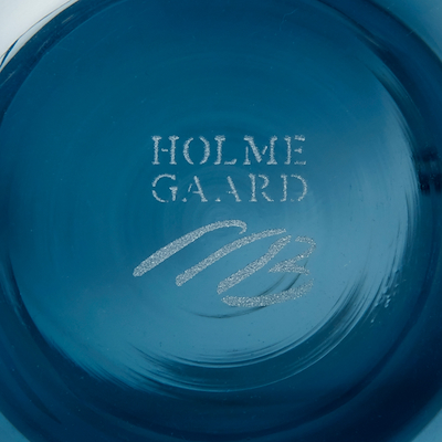 Holmegaard Design With Light lanterne blå 25 cm