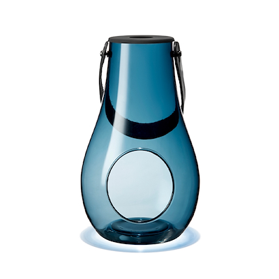 Holmegaard Design With Light lanterne blå 25 cm