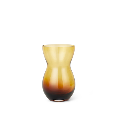 Holmegaard Calabas Duo vase amber/brun 21 cm