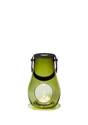 Holmegaard Design With Light lanterne 16 cm olivengrøn