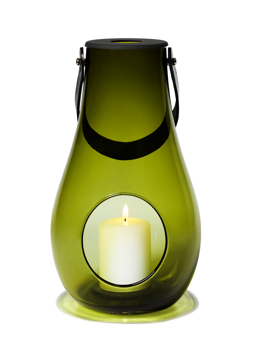 Holmegaard Design With Light lanterne cm olivengrøn | Kop & Kande