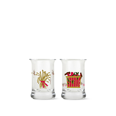 Holmegaard Christmas 2022 snapseglas 2 stk. 3 cl