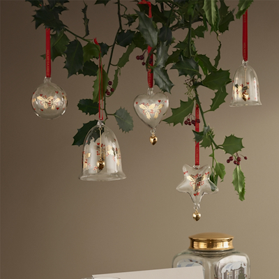 Holmegaard årest julehjerte 2022 8 cm