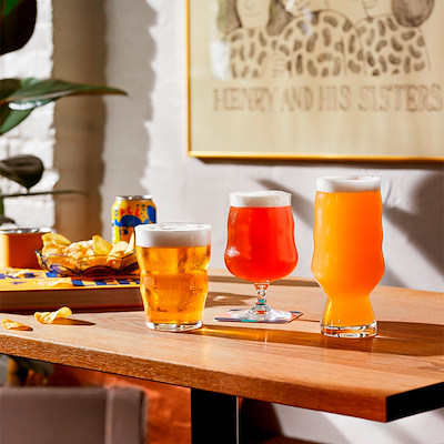 Holmegaard X Mikkeller universalt ølglas 2 stk. 40 cl