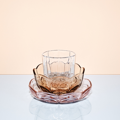 Holmegaard Lily vandglas klar 2 stk. 32 cl