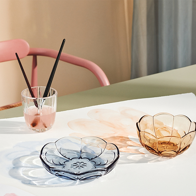 Holmegaard Lily vandglas klar 2 stk. 32 cl