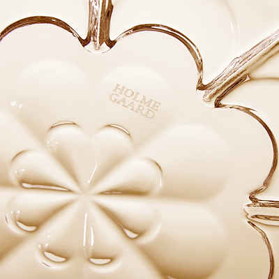 Holmegaard Lily skål toffee Ø23 cm