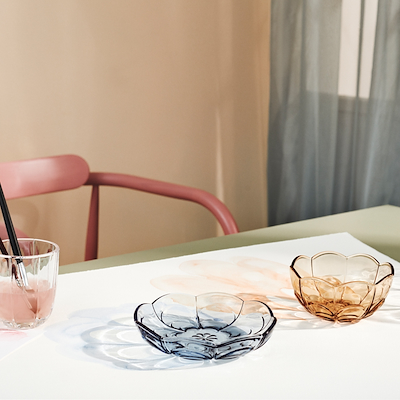 Holmegaard Lily skål toffee Ø23 cm