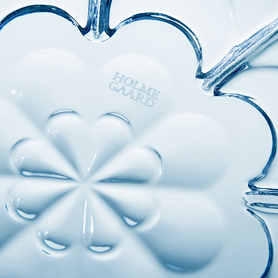 Holmegaard Lily skål dueblå Ø23 cm