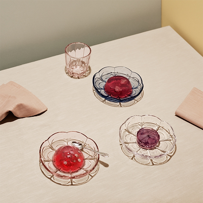 Holmegaard Lily isasiet klar 2 stk. Ø16 cm