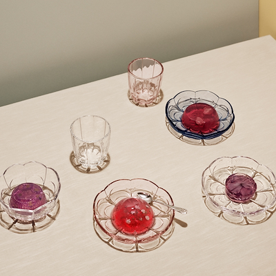 Holmegaard Lily fad rosa Ø16 cm