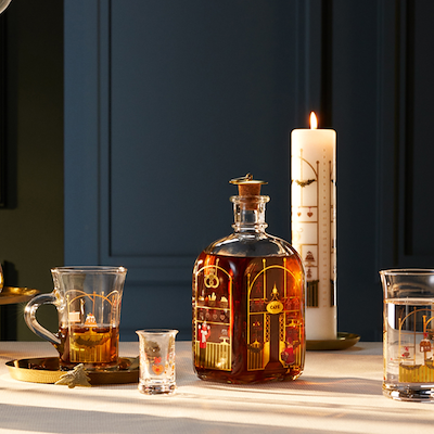 Holmegaard Christmas 2023 juleflaske 73 cl