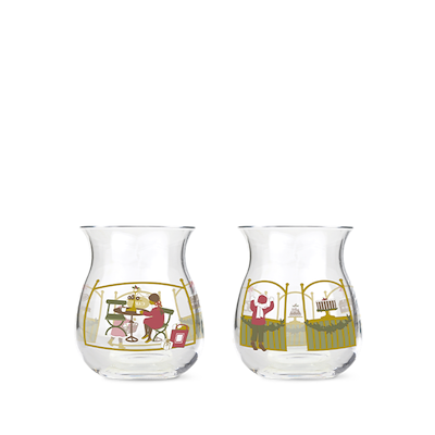 Holmegaard Christmas 2023 julelyslygte H 7,5 cm 2 stk.