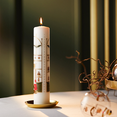 Holmegaard Christmas kalenderlys 2023 Ø5 cm