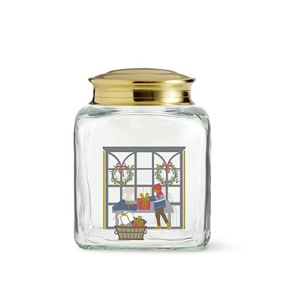 Holmegaard Christmas 2024 julekageglas H16 cm