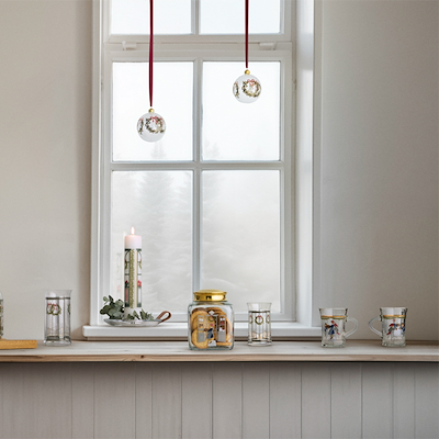 Holmegaard Christmas 2024 julekageglas H16 cm