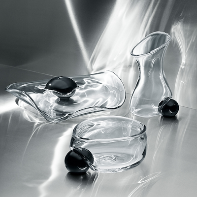 Holmegaard X Søren Le Schmidt Silhouette Centerpiece klar 51x45 cm