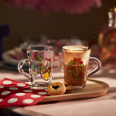 Holmegaard Christmas 2025 hotdrink juleglas 2 stk. 23 cl