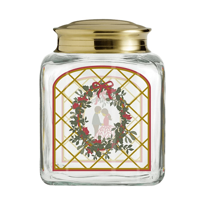 Holmegaard Christmas 2025 julekageglas H16 cm