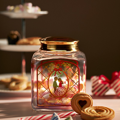 Holmegaard Christmas 2025 julekageglas H 16 cm